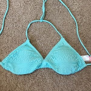 Turquoise Bikini Top